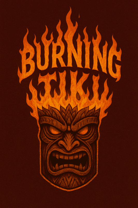 Burning Tiki logo