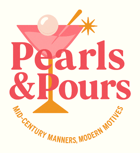 Pearls & Pours logo